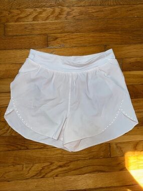 Lulu size 6 running shorts. Small mark on back